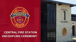 Central Fire Station Uncoupling Ceremony