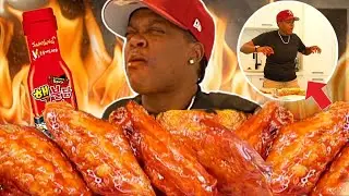 50 2x SPICY WINGS in 10 MINUTES!! (THE ULTIMATE CHALLENGE)