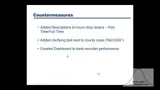 Productivity Improvement: HR Error Reduction