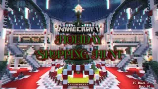 MINECRAFT HOLIDAY SHOPPING HUNT MAP - 12 Days of 7L (Day 10 of 12)