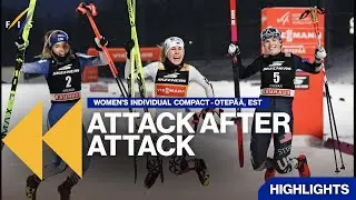ATTACK AFTER ATTACK | Highlights | FIS Nordic Combined
