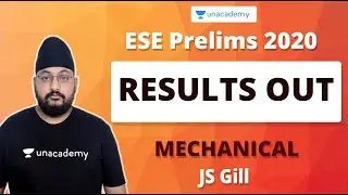 ESE Prelims 2020 Results Out | JS Gill