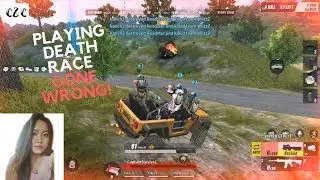 Rules of Survival Update: Carlo's Girl Playing DEATH RACE for the First Time (FUNNY!!!!)
