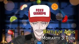FGO -  Battle of Aegis (CBC 2022 Challenge Quest) 3 Turn feat. Moriarty