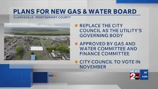 Plans for new Gas and Water Board in Clarksville