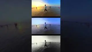360 BEACH SHOTS | INSTA360 SHOTS | MUMBAI BEACH SHORTS | MUMBAI SHORTS | AKSA BEACH | #shorts