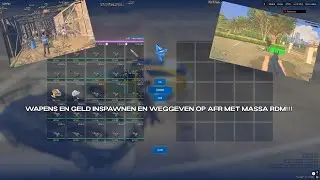 WAPENS EN GELD INSPAWNEN EN WEGGEVEN OP AFR MET MASSA RDM!!!