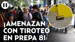 &iquest;Qu&eacute; est&aacute; pasando en la UNAM? Desalojan a estudiantes y docentes en prepa 8 por amenaza de tiroteo