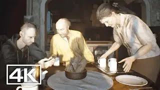 RESIDENT EVIL 7- All &ldquo;Bakers Family&rdquo; as Normal Human Scenes 4K 60FPS