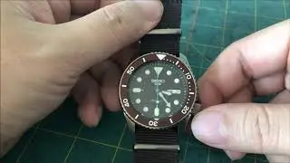 Short Review on the Seiko 5 Sports Sense Style NATO Strap SRPD85K1 by Watch Hobby