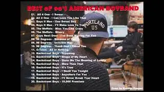 Best of 90's American Boyband - All 4 One, Boyz II Men, Backstreet Boys, 98 Degrees, The Moffatts