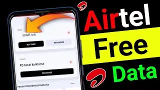 Airtel 30GB Free Data Code 2025 || How To Get Free Data On Airtel || Airtel Free Data 5G