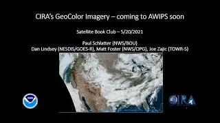 SBC Session 50 - CIRA's GeoColor Imagery