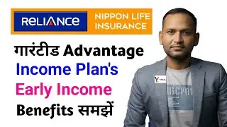 Reliance nippon life guaranteed advantage income plan | early income option | early income variant 