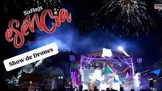NUEVO Show de Drones 25 Aniversario SIX FLAGS MÉXICO - Spring Celebration