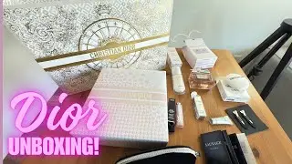 Dior Valentine&rsquo;s Gift Box Unboxing | Perfume, Skincare & Beauty Haul @Dior #dior #christiandior
