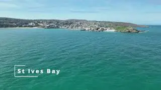 Around St Ives Bay (Drone, 4k UHD)