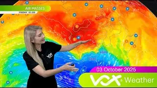 3 октября 2025 г. | Прогноз погоды Vox