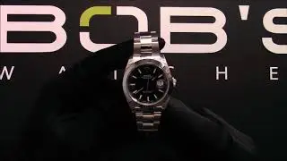 Men's Rolex Datejust 1260300 Black Dial For Sale