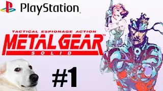 Марафон Sony PlayStation 1 / Metal Gear Solid стрим #1