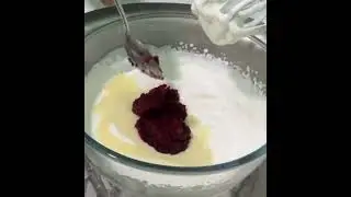 Ice cream with beet root #shorts