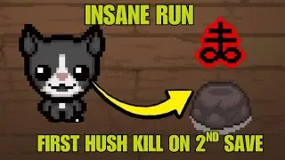 Finally Back to Issac, First Hush Kill on New Save File | The Binding of Isaac: Repentance +