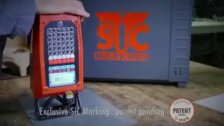 Sunnyvale - Pistola portátil de gravação por micropuncionamento com bateria recarregável SIC-E-mark