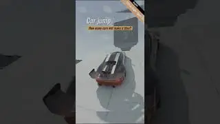 How many stick the landing? #beamng #acegames #beamngdrive #carjumping