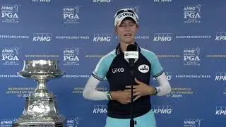 Nelly Korda: Sunday Winner Interview 2021 KPMG Women's PGA Championship