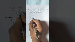 Multiple of 3 digit with 2 digit numbers | Multiple | #shorts #shortvideo #song #subscribe #viral