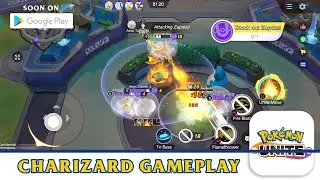 Lets play Pokemon Unite Charmander | Charmeleon | Charizard