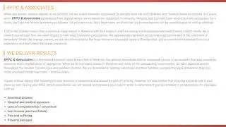 Waterloo Personal Injury Lawyer - EFPC & Associates