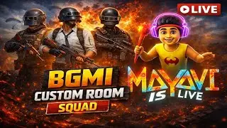 BGMI LIVE CUSTOM ROOM || CUSTOM ROOMS || BGMI LIVE ROOMS #bgmi #Customrooms