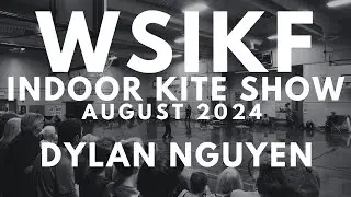 Dylan Nguyen at the WSIKF Indoor Kite Showcase
