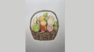 Fruit Bowl Drawing I Artly