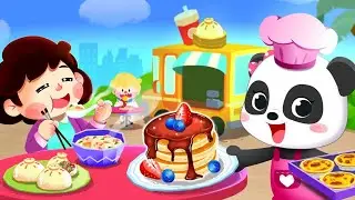 Baby Panda's Breakfast Cooking - Full Gameplay Walkthrough