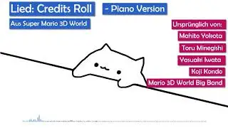Piano Version - The Credits Roll (Super Mario 3D World)