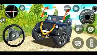 Modified Mahindra Thar  / Indian Game (Gadi wala game )#viral #video #gaming 