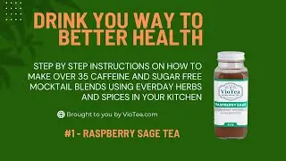 How to Make VioTea Raspberry Sage