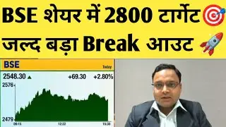 BSE Stock Challenged by Blind Rise | BSE Share Target Price | bse share latest news | BSE Analysis