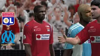 Lyon vs Marseille | Ligue 1 2006/07 | PES 6