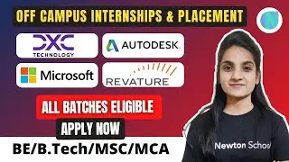 DXC Technology | DXC Hiring 2022 | Off Campus Placement | Off Campus Series Newton School