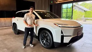 Toyota Highlander 2027 года уже здесь, и это полностью электрический автомобиль!