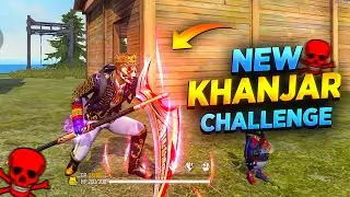 New Melee Weapon (Khanjar) Challenge in Free Fire || Desi Gamers