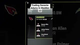 Looking at trade offers for Davante Adam&rsquo;s in Madden 23 #madden23 #madden