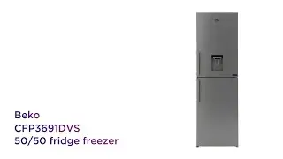 Beko HarvestFresh CFP3691DVS Fridge Freezer - Matte Silver | Product Overview | Currys PC World