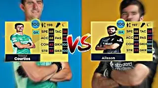 DLS 22 courtois vs Allison who is best gk