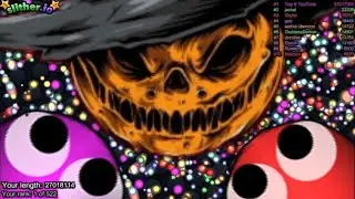 Slither.io A.I. Witch Pumpkin Vs Scary Snake - Epic Skin Slitherio Vip Best Gameplay, Infinity Score