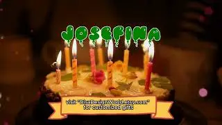 Happy Birthday JOSEFINA   Happy Birthday Song   Birthday Wishes   Birthday Party