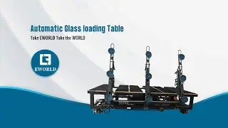 Automatic glass loading table #engraving#machinery#Glass#device#slicing